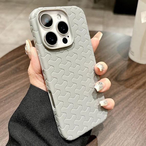 Чехол TPU Weaving для Apple iPhone 16 Pro (6.3") | Зображення 2