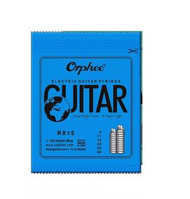 Струни струни Orphee НІКЕЛЕВІ для електрогітари електрогітри 009-042