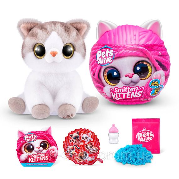 Интерактивный игровой набор-сюрприз Игривые котята Pets & Robo Alive 9541 в ассортименте | Зображення 4
