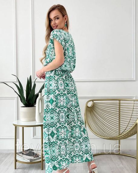Платье для женщин цвет зеленый размеры S, 3XL, M, L, XXL, XL FI_007096 | Зображення 2