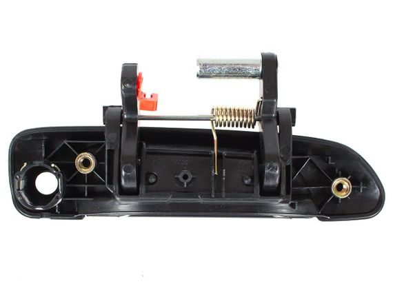 Honda Jazz / Fit (02-08) передняя левая наружная ручка с отверстием черный глянец, Хонда Джазз / Фит | Зображення 1