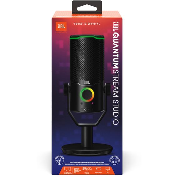 Мікрофон JBL Quantum Stream Studio (JBLSTRMSTUDIOBLK) | Зображення 9