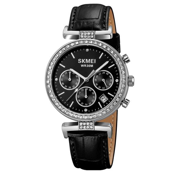 Годинник S2kmei 2089SIBK Silver-Black