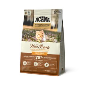 Сухий корм з птахом для котів будь-якого віку Acana Wild Prairie Cat, 1.8 кг
