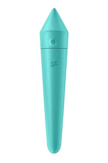 Мощная вибропуля с функцией управления с смартфона Satisfyer Ultra Power Bullet 8, бирюзовый Sex Aura | Зображення 2