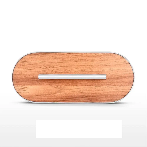 Набор для специй 16 емкостей Stainless steel and wood / Карусель для специй / Органайзер для хранения специй | Зображення 6