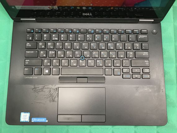 Ультрабук Б-клас Dell Latitude E7470 / 14" IPS Touch / Core i7-6600U (2(4) ядра по 2.6-3.4GHz) / 8GB DDR4 / 256GB SSD / HD Graphics 520 / WebCam / HDMI / Win 10 б/в | Зображення 3