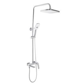 Душова система універсальна Qtap Tern на три споживача (з виливом) QTTER1112CRM47592 Chrome