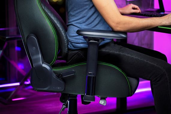 Кресло геймерское Razer Iskur Green XL (RZ38-03950100-R3G1) | Зображення 4