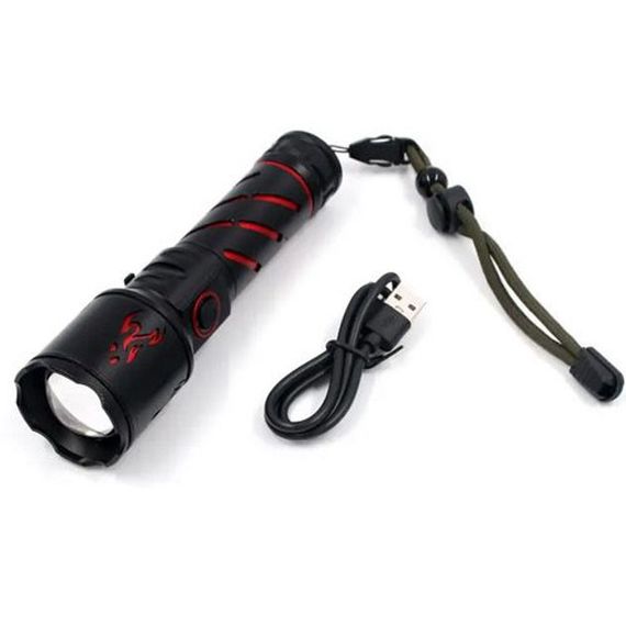 Фонарь ручной аккумуляторный UP-972 XQ- S59-GT | Зображення 2