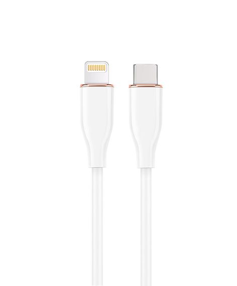 Кабель Cablexpert CC-USB2S-CM8PM-1.5M-W, USB 2.0 С-папа/Lightning, 1.5 м.