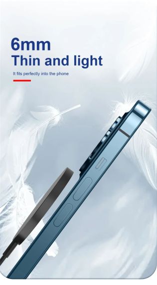 Магнітний бездротовий зарядний пристрій 30W для iPhone, AirPods і Android ґаджетів | Зображення 4