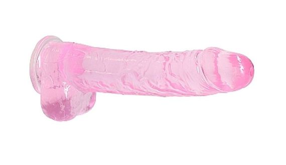 Фалоімітатор - Realrock Dildo 9" Pink Sex Aura | Зображення 3