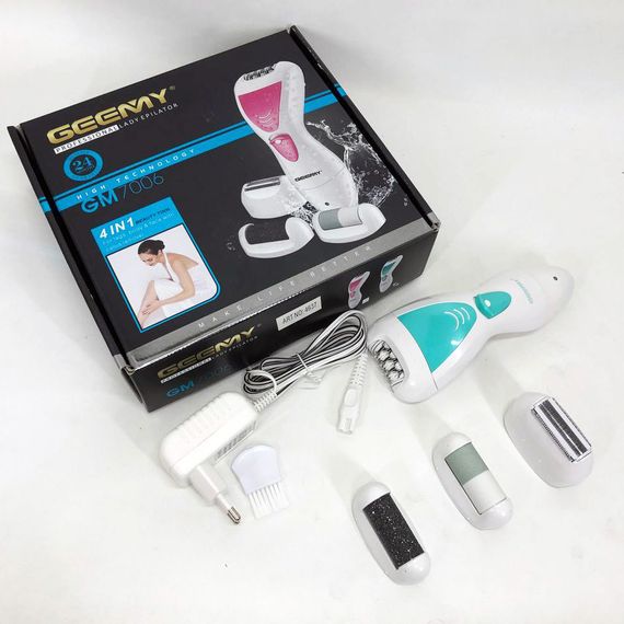 Пилка для ступень Gemei, Епілятор для лінії бікіні Жіноча електробритва пахв ZU-95 | Зображення 2