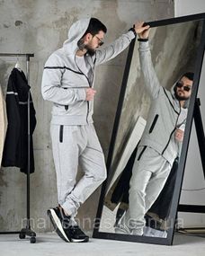 Мужской спортивный костюм relastic  grey       ДЛ6262