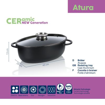Гусятниця Kela Atura 45х28 см 8 л (15173) | Зображення 2