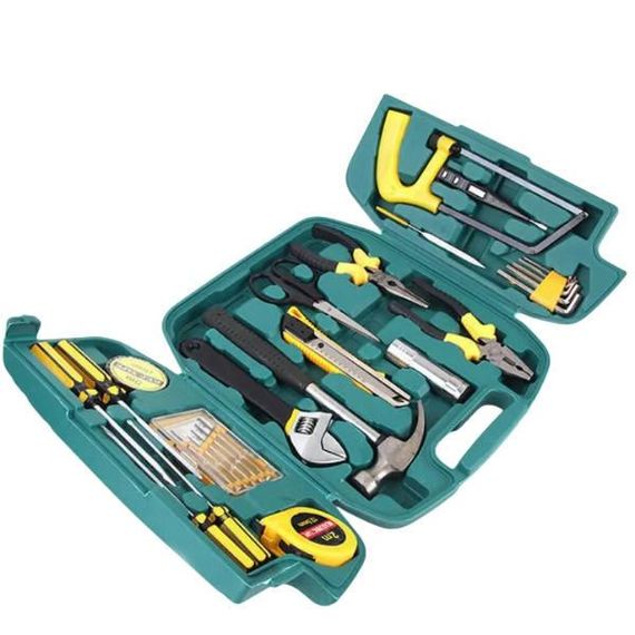 Набор инструментов 27 предметов в чемоданчике MAG-807 Зеленый