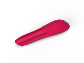 Потужна віброкуля Tango X Cherry Red by We-Vibe, 7 режимів вібрації, 8 рівнів інтенсивності, Червоний