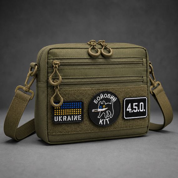Армійська сумка для чоловіків, Тактична нагрудна сумка для чоловіків Чоловіча через плече містка SA-92 | Зображення 3