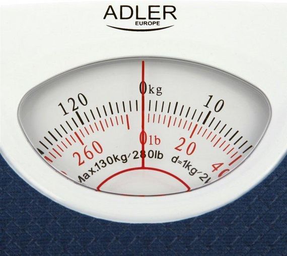 Весы напольные Adler AD-8151-B 130 кг синие | Зображення 1