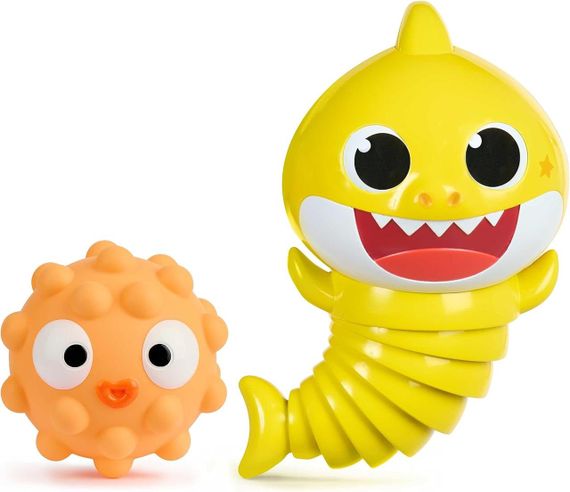 Набір іграшок для ванної WowWee Baby Shark Акулятко та рибка | Зображення 1