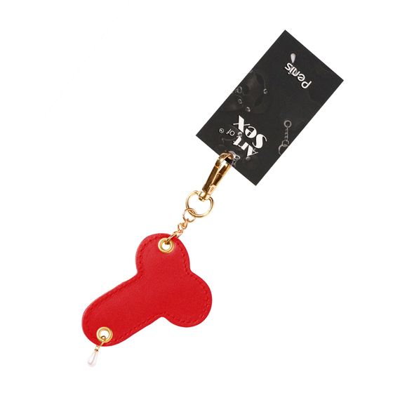 Брелок на карабіні для ключів Art of Fhallus, Червоний | Зображення 2