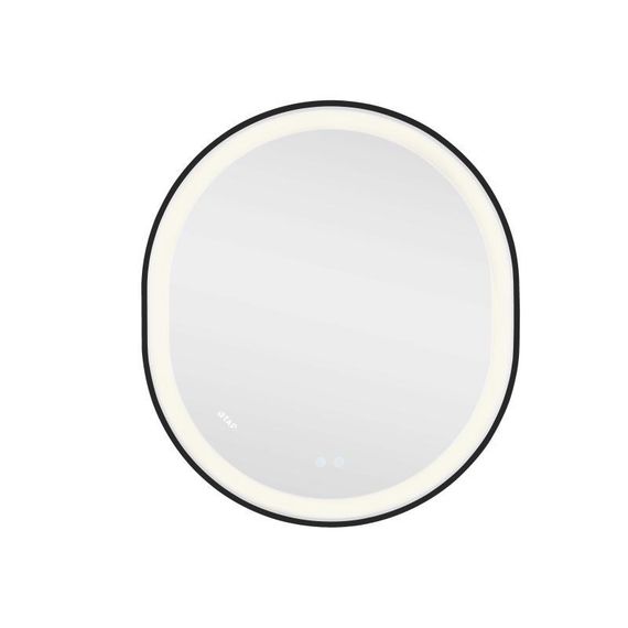 Дзеркало Qtap Gemini 800х700 з LED-підсвіткою Touch, з антизапотіванням, з димером, рев. темп. кольору (3000-6500K) Reverse | Зображення 4