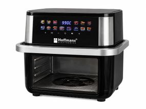 Аерофритюрниця Hoffmans HM-792 15 л • Мультипіч-аерогриль Hoffmans 2400 Вт із двома ТЕНами та сенсорним керуванням