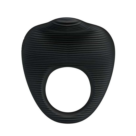 Ерекційне кільце - Pretty Love Thimble Cock Ring Black | Зображення 3