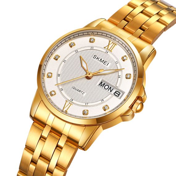 Жіночий годинник Skmei 2085GDSI Gold-Silver | Зображення 1