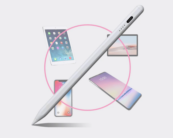 Активный стилус Primo Nib2 Active для планшета, телефона - White | Зображення 1