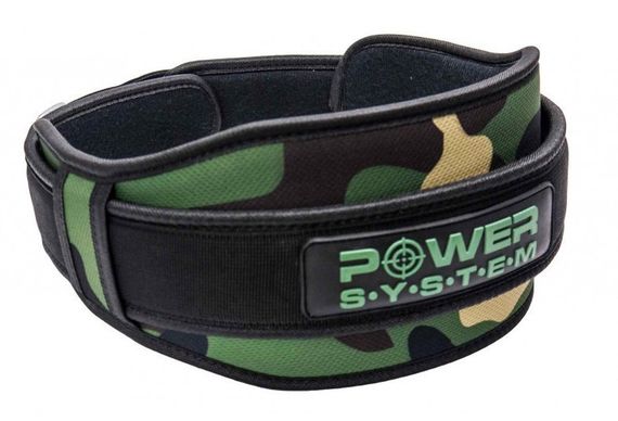 Пояс для важкої атлетики Power System PS-3220 Predator неопреновий Камуфляж XL | Зображення 4