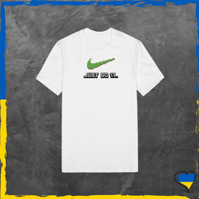 Футболка унісекс Nike+Minecraft найк Маінкрафт футболка з бавовни базова Xs