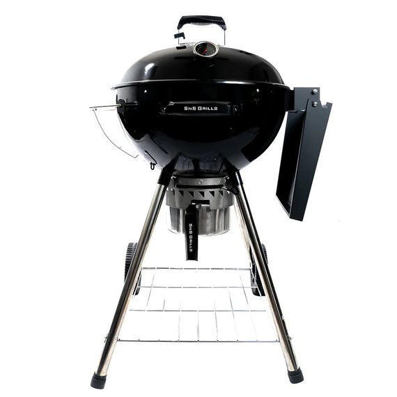 Вугільний гриль Slow and Sear Original Kettle Grill 57 см + кошик Deluxe SNS-KET-1 Код: 009468 | Зображення 1