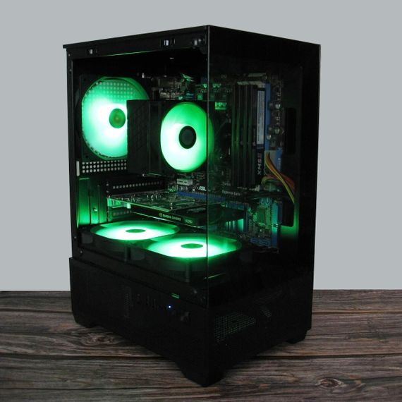 Ігровий ПК Aura Elite Pro Tower / Intel Core i7-860 (4 (8) ядра по 2.8 - 3.47 GHz) / 16 GB DDR3 / 120 GB SSD + 1000 GB HDD / nVidia Quadro K2200, 4 GB GDDR5, 128-bit / Win 10 Pro б/в | Зображення 3