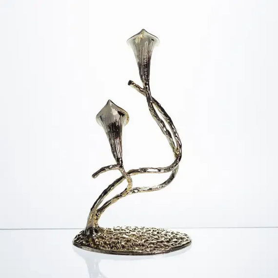 Декоративна фігурка Calla Lilies 14х8х25 см металева HP-7-19 | Зображення 2