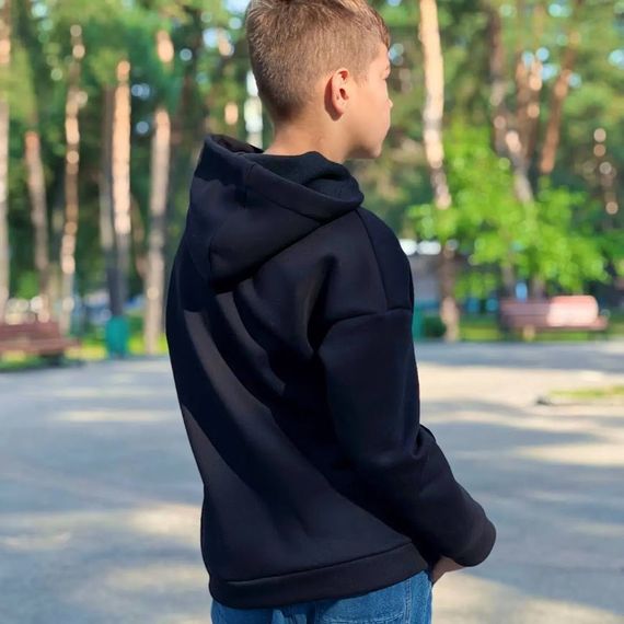 Худі для хлопчика (підлітковий) Носи своє 158 Чорний (p-12224-135579) | Зображення 6