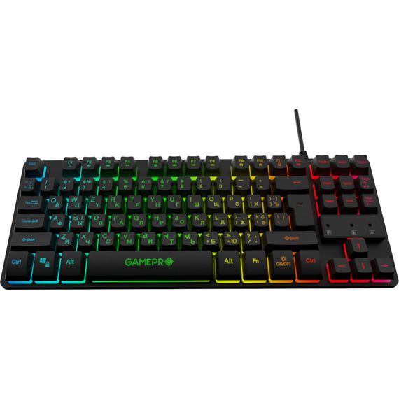 Клавіатура GamePro GK537 Nitro USB Black (GK537) | Зображення 1