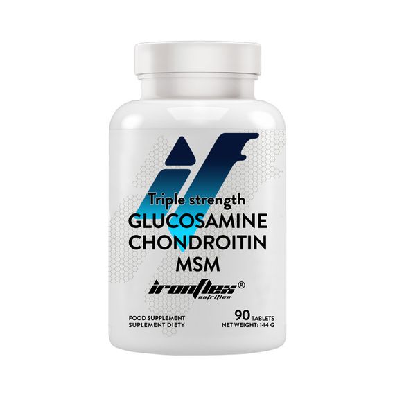 Хондропротектор IronFlex Glucosamine Chondroitin MSM Triple Triple 90 таблеток