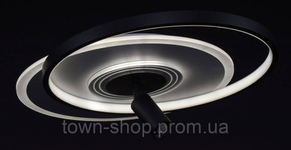 Люстра потолочная LED с пультом MJ50-500-bk-wh Белый 9х40х50 см. | Зображення 4