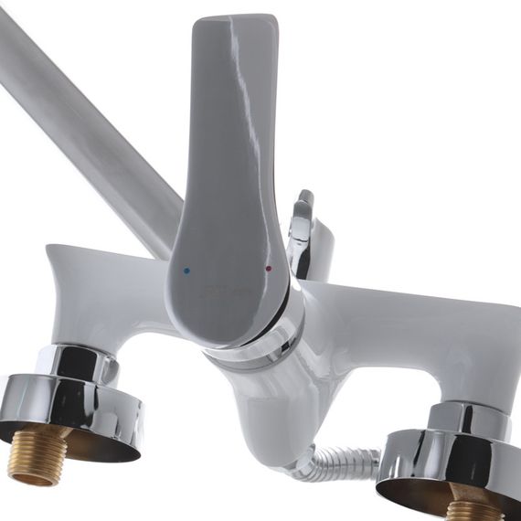 Змішувач для ванни Mixxus Premium Eva 006 Euro Білий (MI5813) | Зображення 2