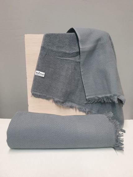 Рушник Zeron 128480 Туреччина 100х150  Бавовна Антрацит