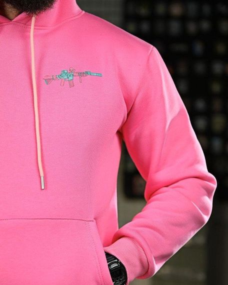 Мілітарі худі на флісі GENESIS M14 pink ПП8068 | Зображення 4