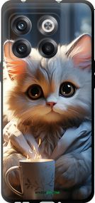 Чохол на OnePlus 10T Білий кіт "5646b-2647-2448"