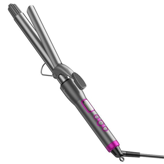 Плойка для волосся Hoco HP43 Electric manual curling iron with digital display Gray | Зображення 2