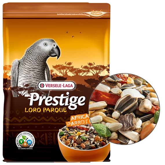 Корм Versele-Laga Prestige Loro Parque African Parrot Mix для средних и крупных попугаев 1 кг