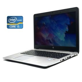 Ноутбук HP EliteBook 850 G3 / 15.6" (1366x768) TN / Intel Core i5-6300U (2 (4) ядра по 2.4 - 3.0 GHz) / 8 GB DDR4 / 128 GB SSD + 500 GB HDD / Intel HD Graphics 520 / WebCam / Win 10 Pro б/в
