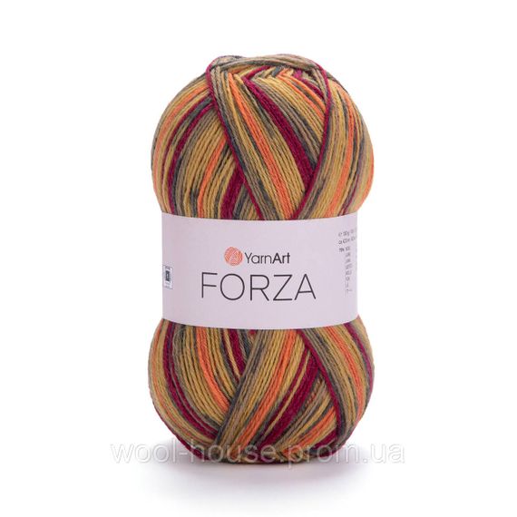 Шкарпеткова пряжа YarnArt Forza, 2509