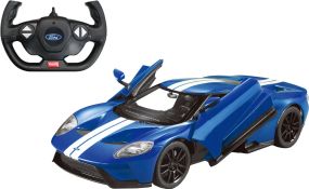 Машинка Rastar Ford GT на радіокеруванні. 1:14. Блакитний