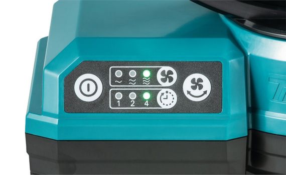 Вентилятор акумуляторний Makita DCF203Z (235 мм, 2-3.1 м/с, LXT, AC, без акумуляторів та зарядного пристрою) | Зображення 5